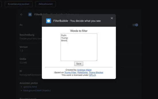 FilterBubble